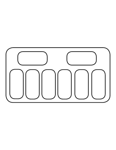 VITRINE À CREME GLACÉE JAVA 8x5 LTR