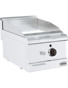 BASE 600 PLAQUES GRILL A GAZ CHROME