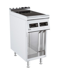 BASE 700 CUISINIÈRE AVEC PLAQUE À INDUCTION ELECTRIQUE 2 PL.