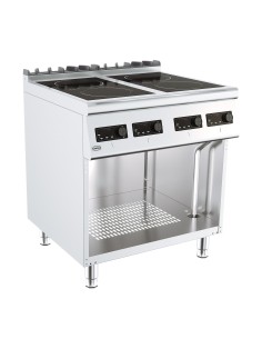 BASE 700 CUISINIÈRE AVEC PLAQUE À INDUCTION ELECTRIQUE 4 PL.