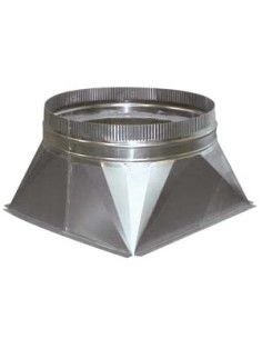 ADAPTEUR CARRÉ EN ROND Ø 450