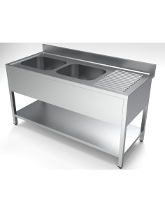 700 BLOC-ÉVIER ÉTAGÈRE 2 À GAUCHE 1600