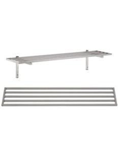 GRIL DE BARRE EN INOX 1200 INCL. CONSOLES