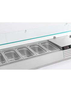 PUITS RÉFRIGÉRÉE 1/4 GN x 6 2