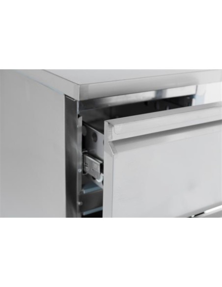 TABLE RÉFRIGÉRÉE 2 TIROIRS