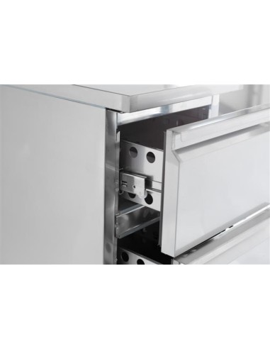 TABLE RÉFRIGÉRÉE 2 TIROIRS