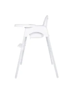 Chaise haute bébé Bolero blanc brillant 2