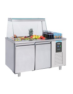 SALADETTE 2 PORTES 3x 1/1GN RÉCIPIENT