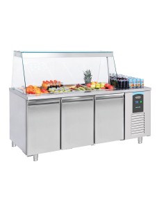 SALADETTE 3 PORTES 4x 1/1GN RÉCIPIENT