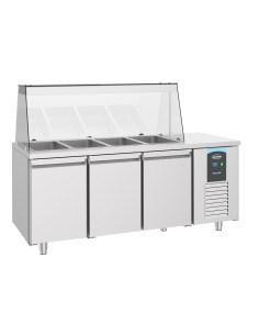 SALADETTE 3 PORTES 4x 1/1GN RÉCIPIENT 2