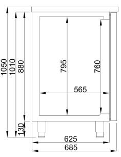 REFROIDISSEUR DE BIÈRE 3 PORTES 1R 2