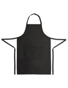 Tablier bavette Chef Works noir 2