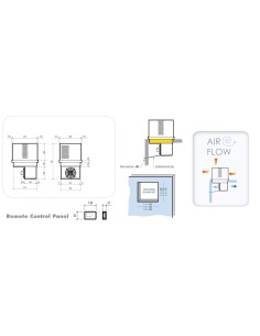 UNITÉ DE PLAFONNIERS TYPE POSITIF 8,2-14,1 M3 2
