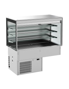 DROP-IN VITRINE CUBIQUE RÉFRIGÉRÉE MODELE MURAL - ROLL-UP...