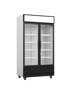 RÉFRIGÉRATEUR 2 PORTES EN VERRE FCU-750