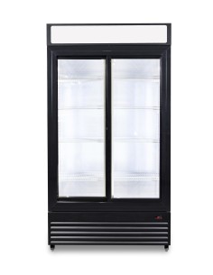 RÉFRIGÉRATEUR AVEC PORTES COULISSANTES EN VERRES BEZ-750 SL 2