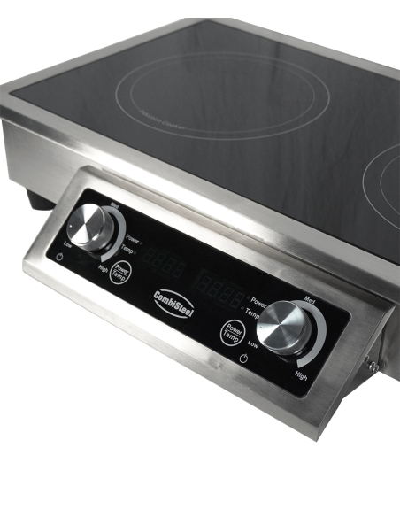 DROP-IN CUISINIÈRE À INDUCTION 2 ZONES
CONVIENT UNIQUEMENT AUX POÊLES À INDUCTION