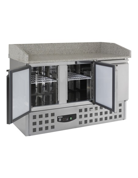 TABLE PRÉP POUR PIZZA 3 PORTES