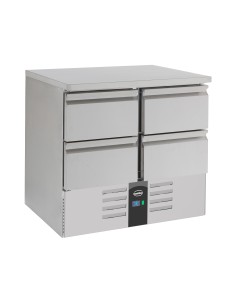 TABLE RÉFRIGÉRÉE 4 TIROIRS