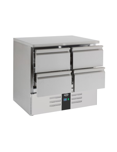 TABLE RÉFRIGÉRÉE 4 TIROIRS