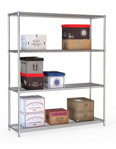 ÉTAGÈRES 4 LEVELS 1500 DÉMONTABLE 2