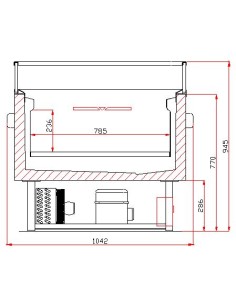 ÎLOT DE REFROIDISSEEMENT/CONGELATION COMMUTABLE 1.5 2
