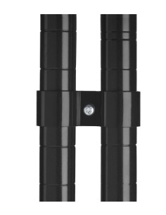 JEU DE 2 SUPPORTS DE CONNEXION NOIR POUR... 2