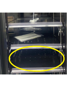 GRILLE PERFORÉE NOIR POUR 7455.2242 2