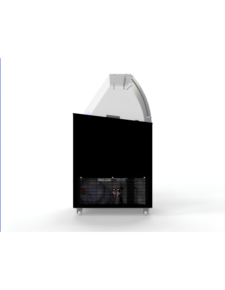 VITRINE À CREME GLACÉE CORSICA NOIR 6X5 LTR