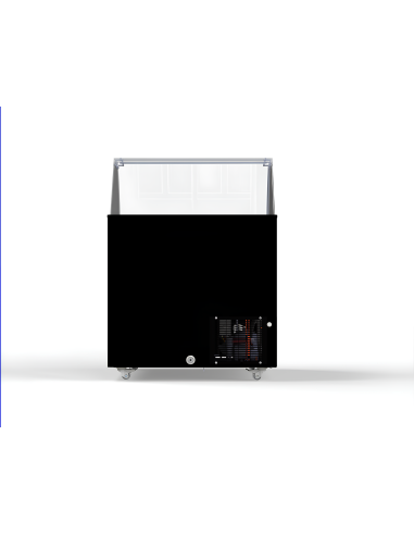 VITRINE À CREME GLACÉE CORSICA NOIR 6X5 LTR