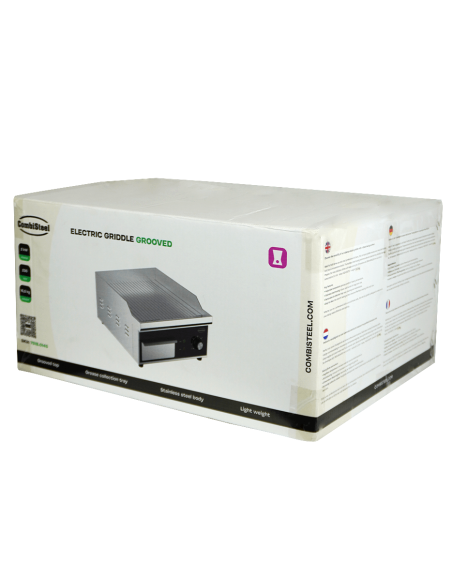 PLAQUE GRILLE ÉLECTRIQUE RAINURÉ