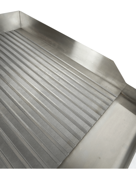 PLAQUE GRILLE ÉLECTRIQUE RAINURÉ