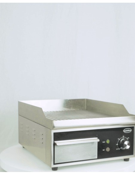 PLAQUE GRILLE ÉLECTRIQUE RAINURÉ