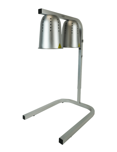 LAMPE CHAUFFANT ARGENT