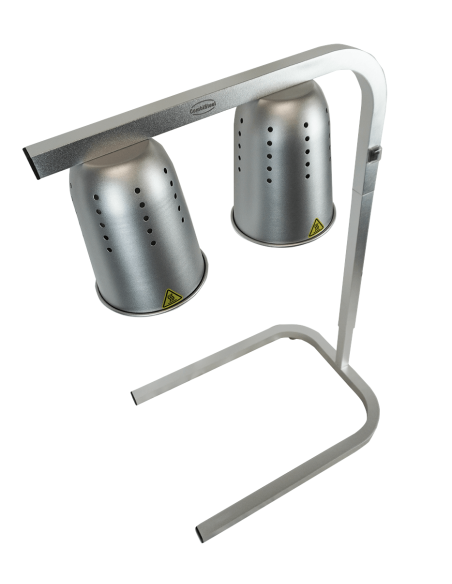 LAMPE CHAUFFANT ARGENT