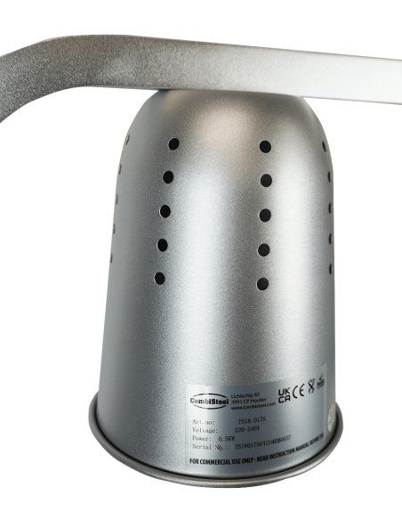 LAMPE CHAUFFANT ARGENT