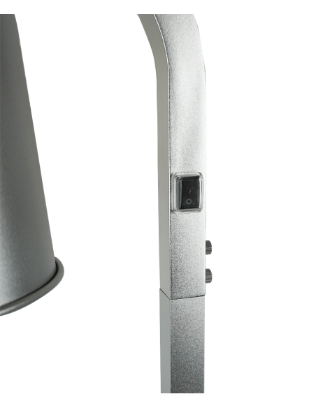 LAMPE CHAUFFANT ARGENT