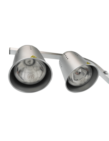 LAMPE CHAUFFANT ARGENT