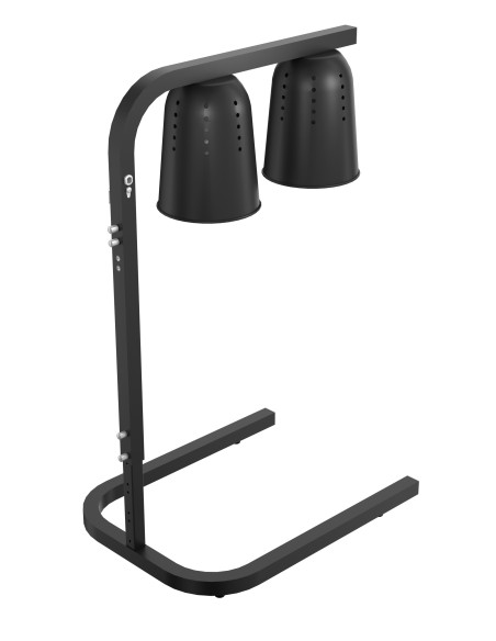 LAMPE CHAUFFANT NOIRE