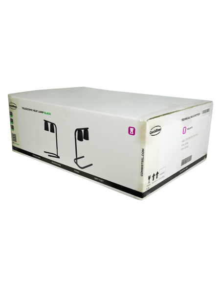 LAMPE CHAUFFANT NOIRE