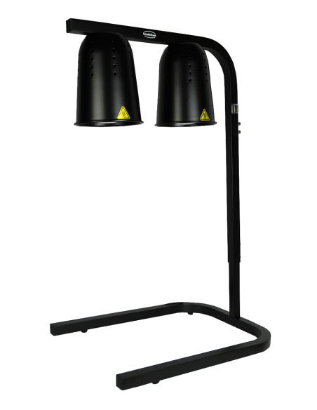 LAMPE CHAUFFANT NOIRE