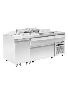 COCKTAILS BAR STATION RÉFRIGÉRÉE
INCL. ÉVIER,...