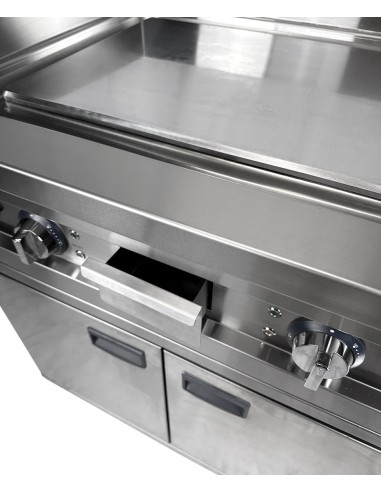 ENTRY 700 PLAQUE GRILLE ÉLECTRIQUE CHROME