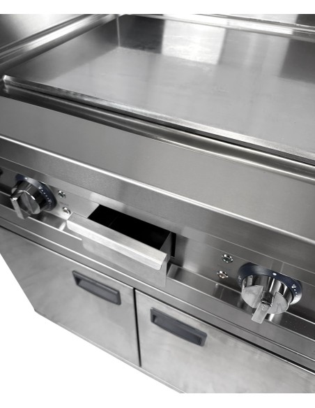 ENTRY 700 PLAQUE GRILLE ÉLECTRIQUE CHROME