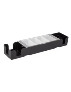 Boîte à compartiments noire 2