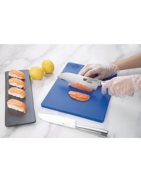 Couteau japonais Santoku Series 8 Vogue Tsuki 17,5cm