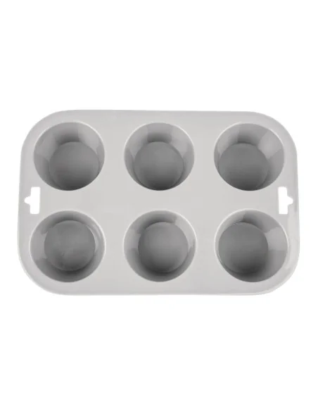 Plaque flexible en silicone 6 muffins Vogue 