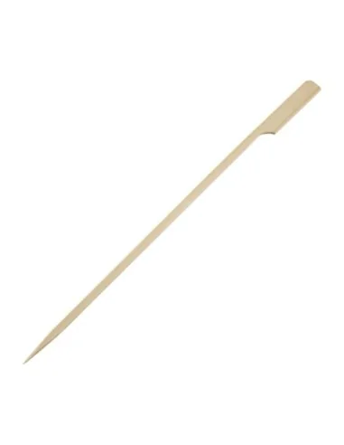 Brochettes biodégradables en bambou Fiesta Compostable 210mm (Lot de 100)