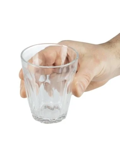 Gobelets en verre trempé Olympia 230ml (lot de 12)