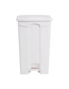 Poubelle de cuisine à pédale Jantex blanche 87L